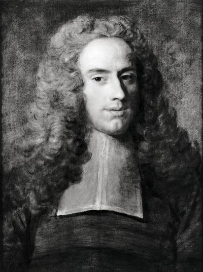 Portret van een man door Nicolas Lancret
